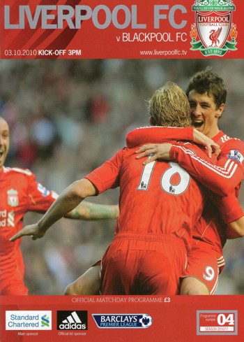 Match programme